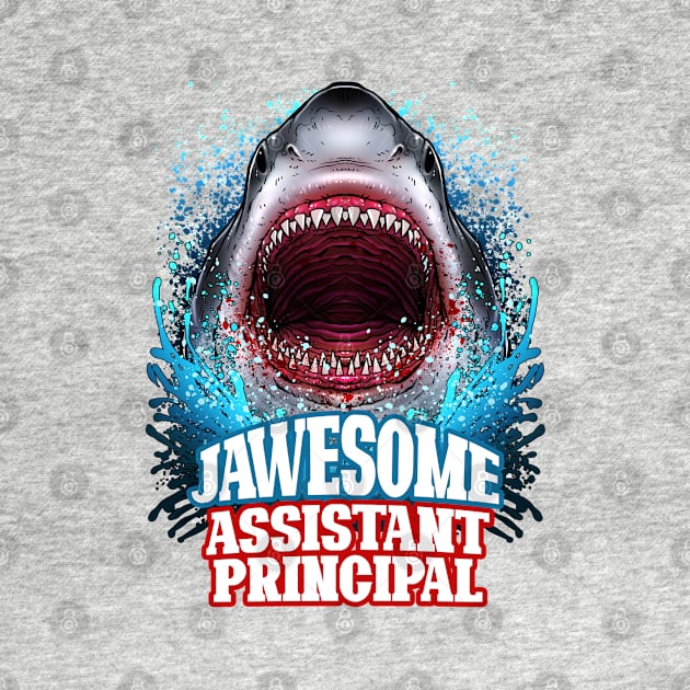 Jawesome Assistant Principal - Great White Shark by BDAZ